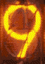 Nixie display digit
